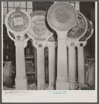 Washington, D.C. Salvage drive, Victory Program. Restaurant scales among objects stored in warehouse of District wholesale junk company.
