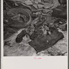 Washington, D.C. Salvage drive, Victory Program. Rubber scrap stored in warehouse of District wholesale junk company.