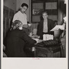 Applicants for sugar rationing cards.
