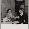 Applicants for sugar rationing cards.