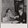 Applicants for sugar rationing cards.