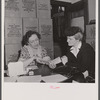Applicants for sugar rationing cards.