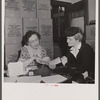 Applicants for sugar rationing cards.