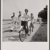Washington, D.C. Bicycling on Sunday at Haines Point.