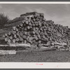 Pine logs. Florence County, South Carolina.
