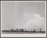 Skyline of Miami, Florida.