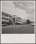 Washington Boulevard, shopping district in Miami Beach, Florida.