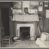 Interior of farmhouse. Crabtree Creek Recreational Demonstration area near Raleigh.