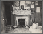 Interior of farmhouse. Crabtree Creek Recreational Demonstration area near Raleigh.