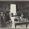 Interior of farmhouse. Crabtree Creek Recreational Demonstration area near Raleigh.
