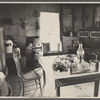 Interior of farmhouse. Crabtree Creek Recreational Demonstration area near Raleigh.