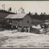 Water turbine grist mill, Daddy's Creek, in Cumberland Mountains, near Crossville, Tennessee.