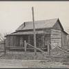 Log cabin in Cumberland Mountains, near Crossville, Tennessee.