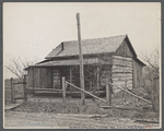 Log cabin in Cumberland Mountains, near Crossville, Tennessee.