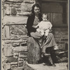 Young Cumberland Homestead mother and child, Crossville, Tennessee.