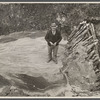 Erosion control, Natchez Trace Project, near Lexington, Tennessee.