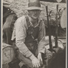 Saw mill worker, Wilson Cedar Forest Project near Lebanon, Tennessee.