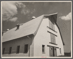 The new horse barn. Prince George County, Beltsville, Maryland.