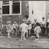 Poor children playing on sidewalk, Georgetown, Washington, D.C.