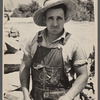Quarry worker, Dixon Springs Pasture and erosion control project near Robbs, Illinois.