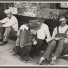 Typical farmer group of Prairie City, Missouri, in Mississippi County.