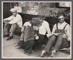 Typical farmer group of Prairie City, Missouri, in Mississippi County.