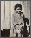 Sharecropper daughter, Mississippi County, near Charleston, Missouri.