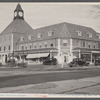 Commercial center of the Radburn, New Jersey, model housing community.