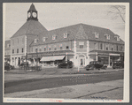 Commercial center of the Radburn, New Jersey, model housing community.