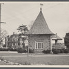 Gas station. Radburn, New Jersey.