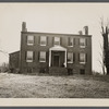Snowden farmhouse in Maryland purchased by the Resettlement Administration.