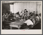 School scene at Skyline Farms, near Scottsboro, Alabama.