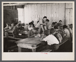 School scene at Skyline Farms, near Scottsboro, Alabama.