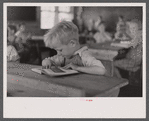 School scene at Skyline Farms, near Scottsboro, Alabama.