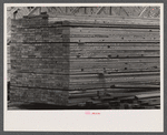 Lumber storage, Greenbelt, Maryland.