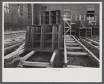 Steel window frames, Greenbelt, Maryland.