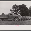 Resettlement trucks, Greenbelt, Maryland.