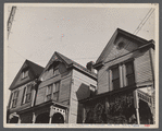 Top of three wood houses. Hamilton County, [Cincinnati,] Ohio.