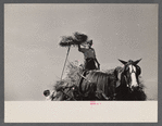 Threshing crew loading bundles, Tygart Valley, West Virginia.