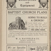 Church construction and equipment