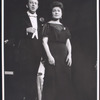 Ray Bolger and Eileen Herlie in the stage production All American