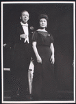 Ray Bolger and Eileen Herlie in the stage production All American