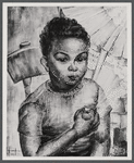 Photograph of Elba Lightfoot's "Portrait of a Child," ca. 1930s