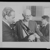 Arthur Miller in sash at Issyk-Kul Forum