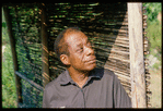 James Baldwin outside in Saint-Paul