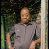 James Baldwin outside in Saint-Paul