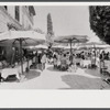 Outside dining at a restaurant