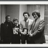 James Baldwin with others at Dial Press