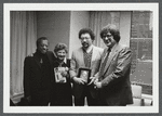 James Baldwin with others at Dial Press