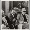 James Baldwin seated with others at Issyk-Kul Forum